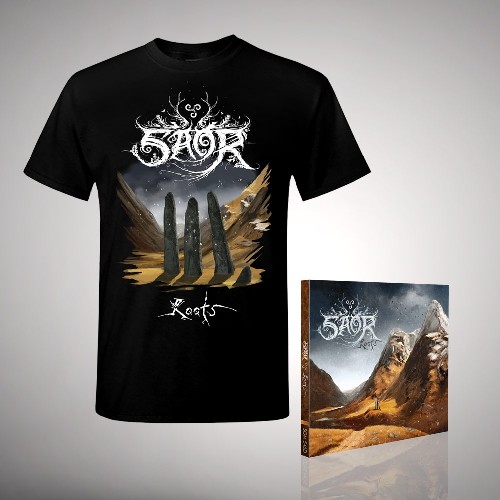 Saor - Roots - CD DIGIPAK + T Shirt bundle (Men)