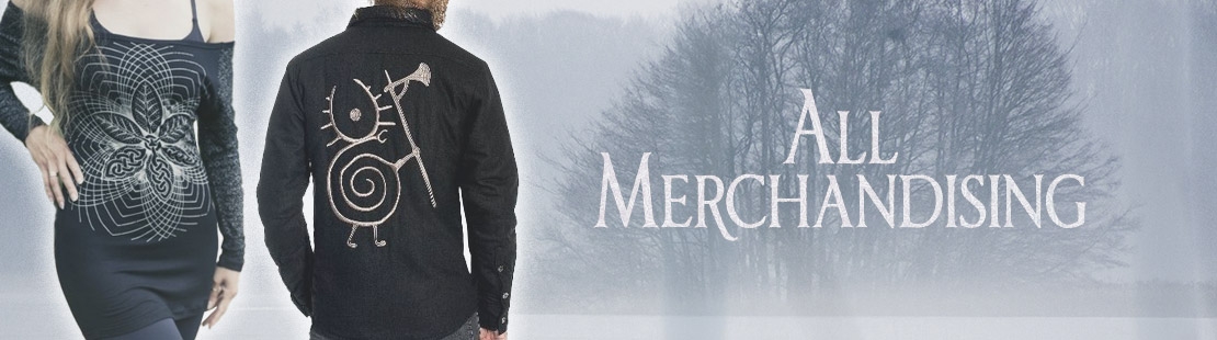 All merchandising items: T-shirts, sweaters, patches, mugs, jewels, and more !